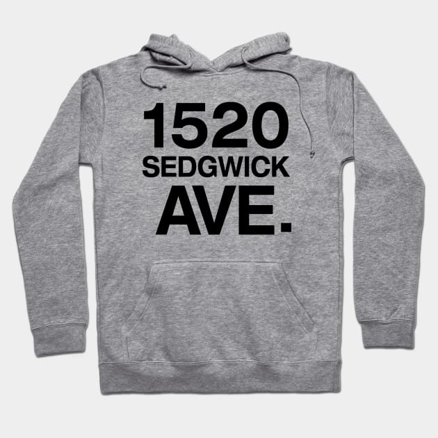 1520 SEDGWICK AVE. Hoodie by forgottentongues